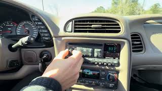 2003 Chevrolet Corvette Convertible 50th Anniversary Edition Driving