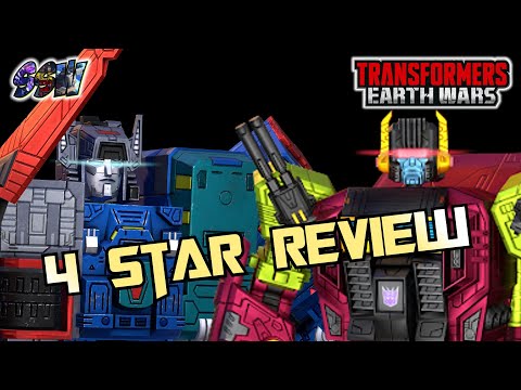 4 STAR FORTRESS MAXIMUS AND TRYPTICON review Transformers Earth Wars