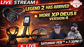 Metal Detecting Livestream-Digging Deep-Nokta Legend 2/ XP Deus II Version 4 Update
