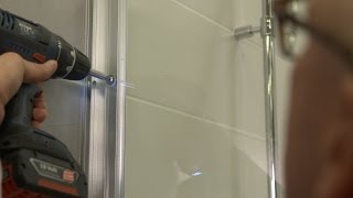 FixarTV | Bygga Badrum (del 15) | Montera Duschvägg