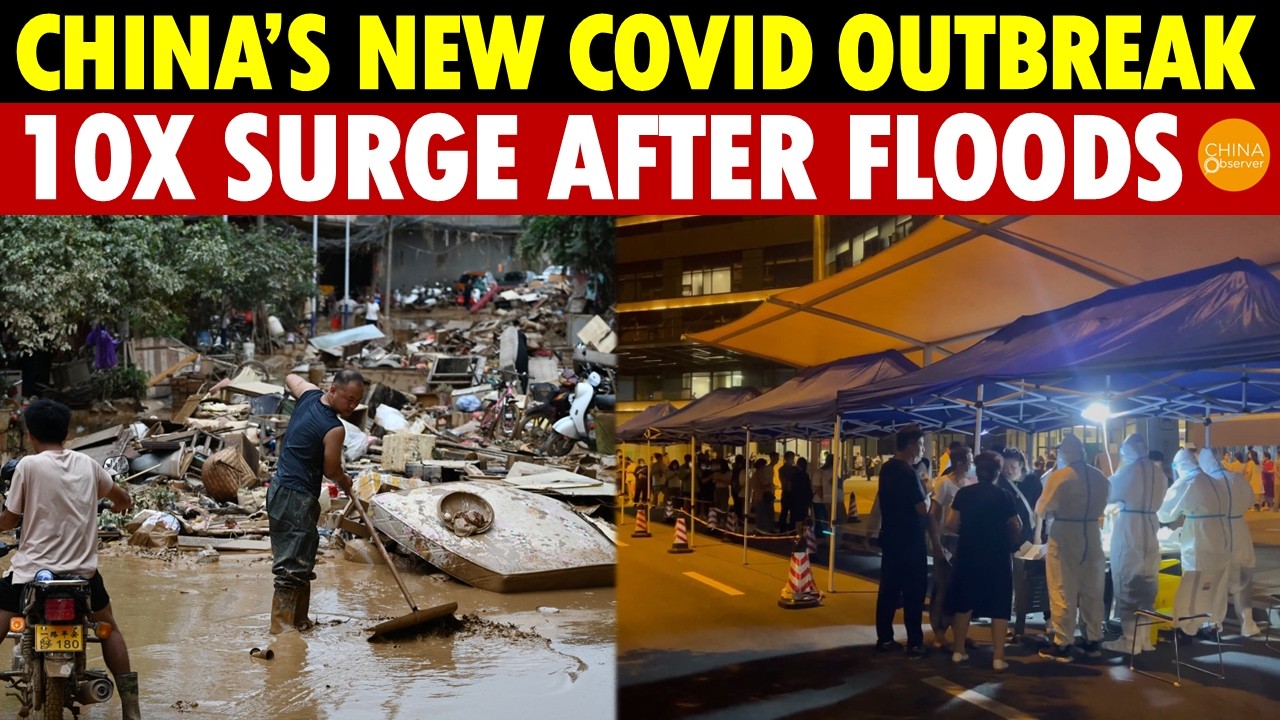 After Floods, China Hides A Bigger Crisis: COVID Outbreak Explodes 10x, Hospitals Overwhelmed