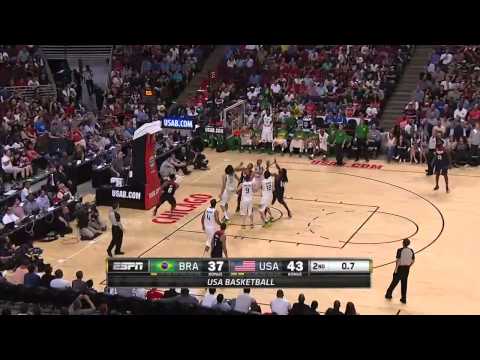 USA Basketball vs Brazil | August 16, 2014
