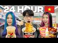 We Ate ONLY Convenience Store Food In Vietnam For 24 Hours