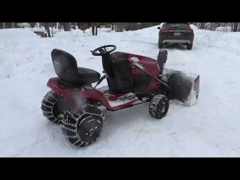 Craftsman Tractor Snowblower - Belts - Deep Dive
