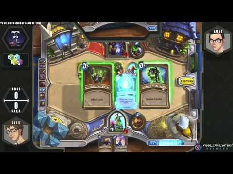 Hearthstone : VGVN Naxxramas Tournament Semi Finals - Amaz vs Savjz Game 1