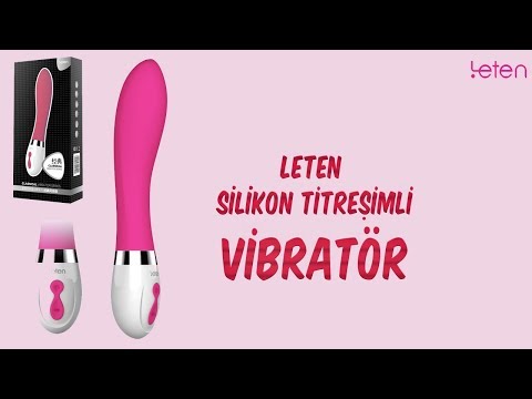 Leten Pembe Şarjlı Yüksek Kalite Silikon Titreşimli Vibratör