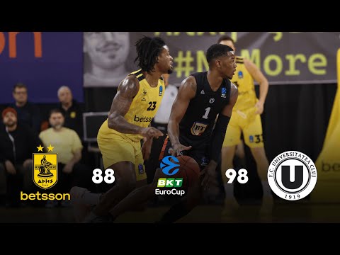 Highlights | Aris Midea Thessaloniki 88 - 98 U-BT Cluj-Napoca