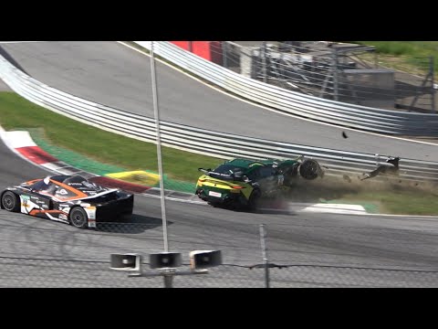 ADAC GT Masters Crash and Action 2022 Sunday