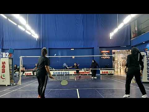 Badminton MuhibbahTeam Women's Double Sparring - Haslinda / FarahLia Vs Fairuz / Putri