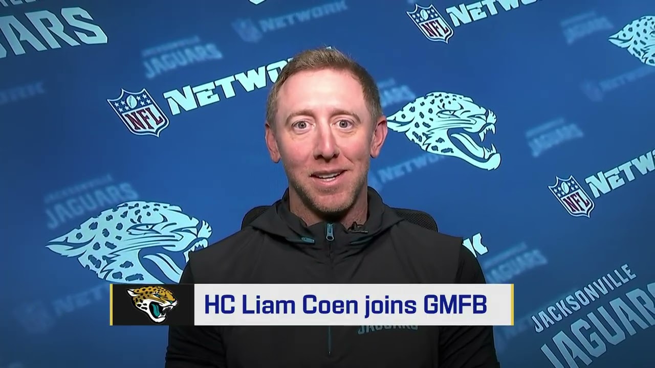 Liam Coen Wakes up With ‘GMFB’ to Discuss Jags Turnaround Season in 2025