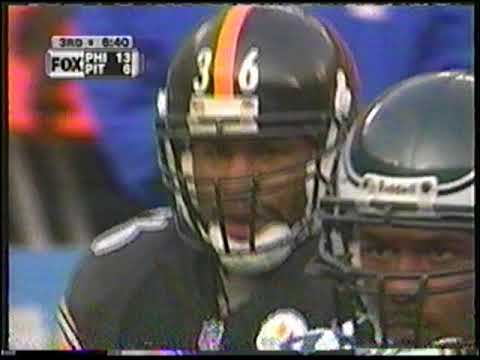 Brian Dawkins hit on Jerome Bettis