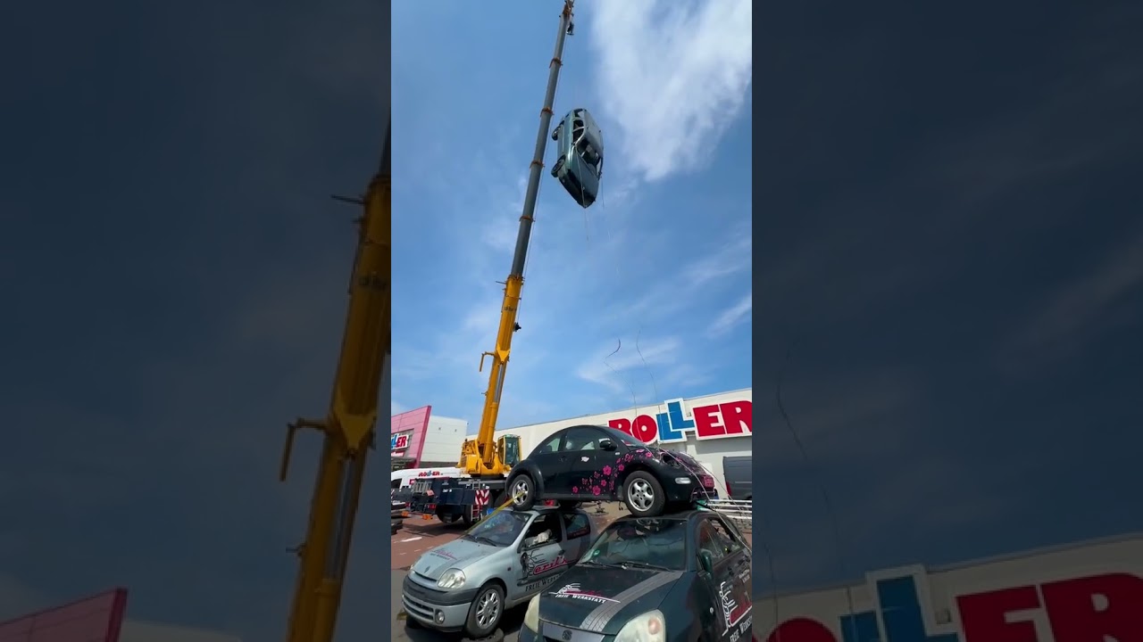 Car Crash From Sky