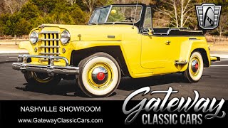 Video Thumbnail for 1950 Willys Jeepster