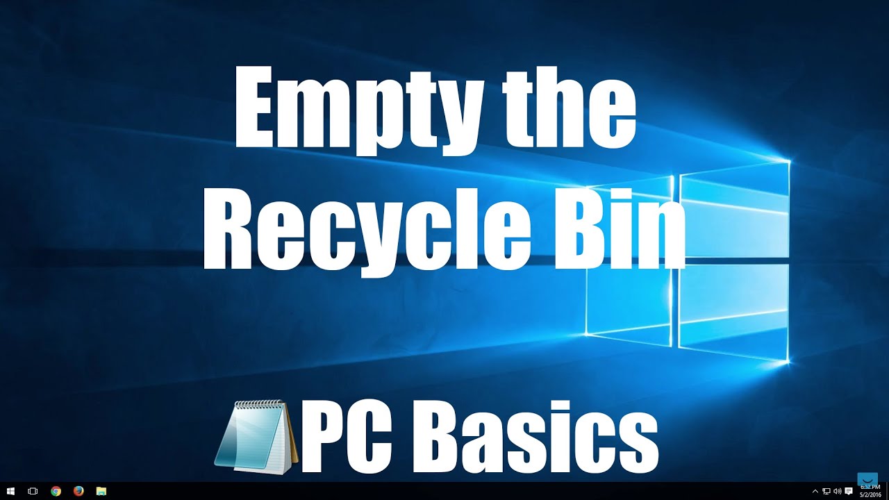 Need to empty the trash on your computer? Tipseri
