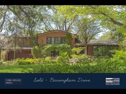 SOLD Barringham Drive  |  Oakville Real Estate | Fionna Gossling