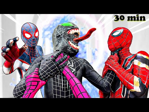 TEAM SPIDER-MAN vs ALIEN SUPERHERO | SUVIVAL BATTLE ( Epic Live Action )