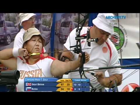 Great Britain v Russia – compound open mixed team gold | Turin 2011 World Archery Para Championships