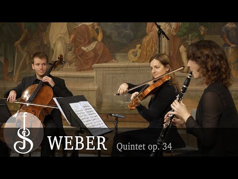 Weber | Quintett B-Dur für Klarinette und Streichquartett op. 34