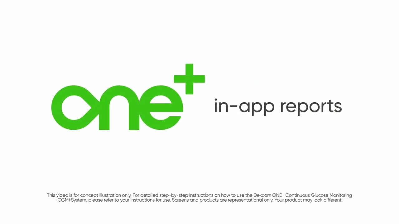 Dexcom One+ In App Reports