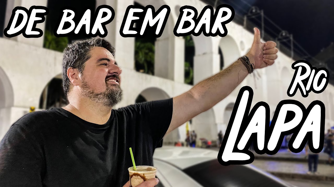 CURTIMOS A NOITE NA LAPA NO RIO DE JANEIRO | Rolê de Bar em Bar 🍻
