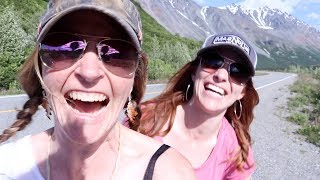 Two Girls in Alaska- Peak Hike & Shenanigans