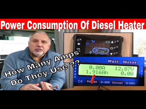 🔋 Can Your Battery Handle a Diesel Heater? 🔥 Full Amp Hour Test! 🚐