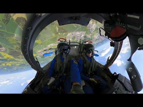Onboard the SAAB 105 / SK60 - "Best Overall Flying Display" at RIAT 2023