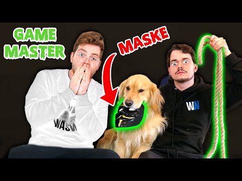 UNSER HUND LUCKY FINDET VERFLUCHTE SCHWARZE GAME MASTER MASKE !!!
