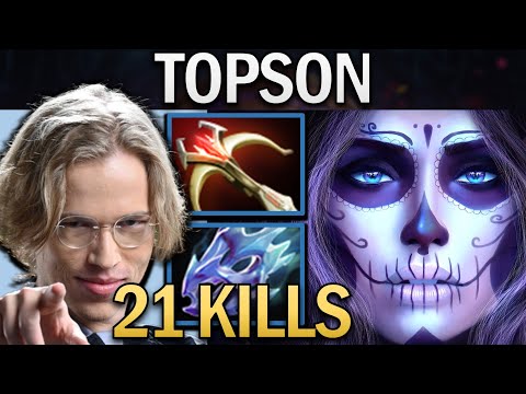 Muerta Dota 2 Gameplay Topson with 21 Kills - TI12