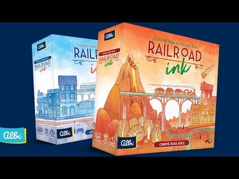 Railroad Ink - Rozšíření Osmibity - YouTube Video