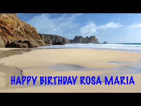 RosaMaria   Beaches Playas - Happy Birthday