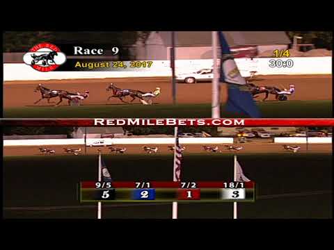 Red Mile Racetrack Race 9 8-24-2017