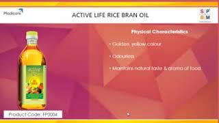 preview picture of video 'Modicare Active Life Rice Bran Oil'