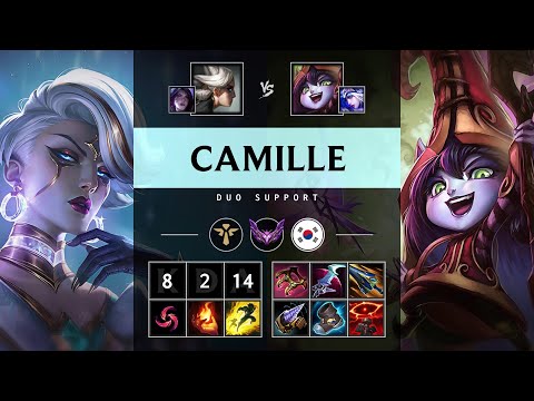 Camille Support vs Lulu: Legendary - KR Master Patch 14.24