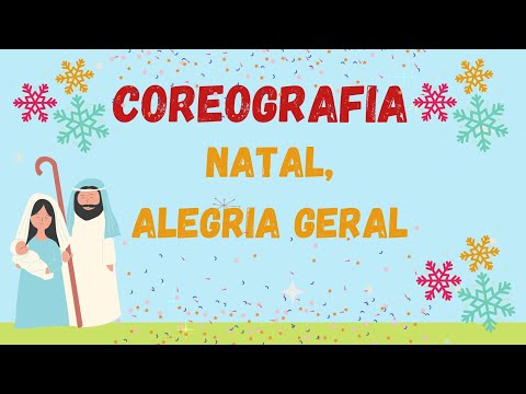 COREOGRAFIA: NATAL, ALEGRIA GERAL - Cristina Mel
