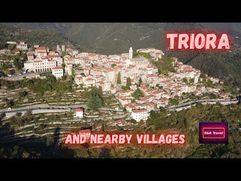 Triora and small villages in the Ligurian Alps