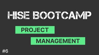 Download lagu Project Management | Getting Familiar with HISE | HISE Bootcamp Full Course mp3 Download lagu Project Management | Getting Familiar with HISE | HISE Bootcamp Full Course mp3