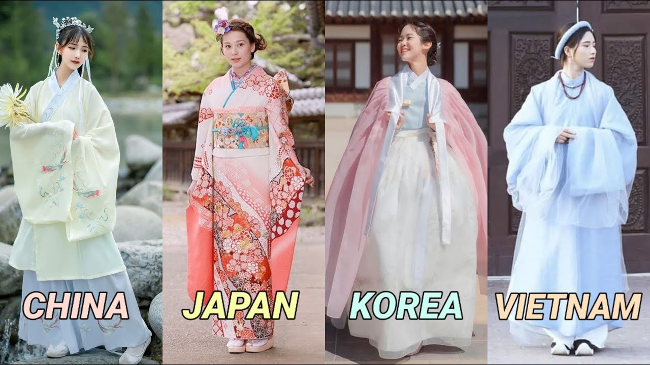 [Sinosphere] Sinospheric Traditional Clothing - China | Japan | Korea | Vietnam - Beauties Of Asia