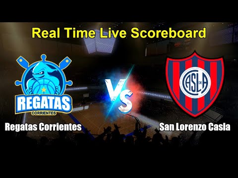 Regatas Corrientes vs San Lorenzo Casla Live Score