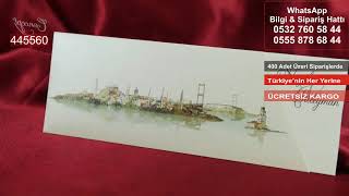445560 / VİDEO  / İstanbul Manzaralı Düğün Davetiyesi