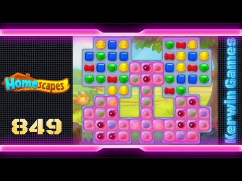 Homescapes Level 849 - No Boosters