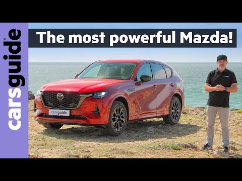Mazda CX-60 review: Most powerful Mazda ever! Plug-in hybrid electric luxury SUV (inc 0-100, range)