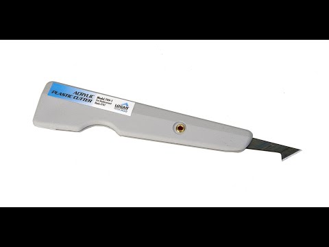 Logan Graphics Acrylic Plastic Cutter Video #1