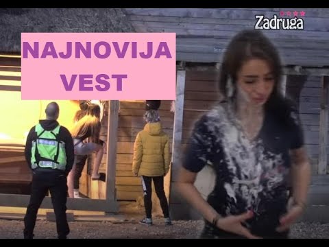 POTPUNA DRAMA i HAOS u Šimanovcima - Aleksandra Nikolić BEŽIII iz Zadruge #zadruga #zadrugainfo