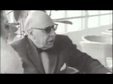 Stravinsky on God as the Creator of Music