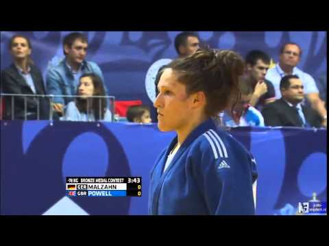 Judo 2015 Grand Slam Tyumen: Malzhan (GER) - Powell (GBR) [-78kg] bronze