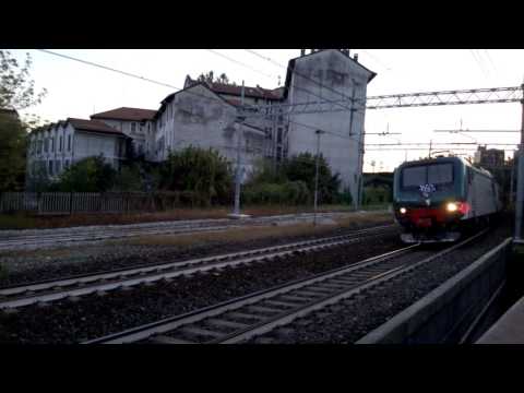 E464 410+8 MDVC Trenord e XMPR - Monza 11/10/2016