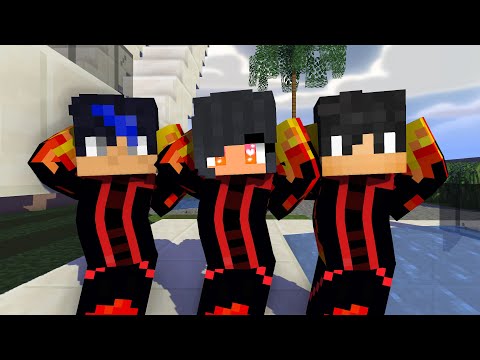 MONSTER SCHOOL :CHICKEN WING FIRE ELEMENT APHMAU,AARON VS EIN - MINECRAFT ANIMATION