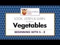 Look Listen And Learn Vegetables S Z