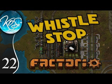 Whistle Stop Factorio Ep 22: BEGINNING RED CIRCUITS - Mod Spotlight, Let's Play, Gameplay